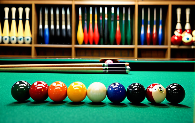 당구 테이블 설치 비용 - Close-up of Billiard Table Detail**

"A close-up shot of a high-quality billiard table showcasing th...