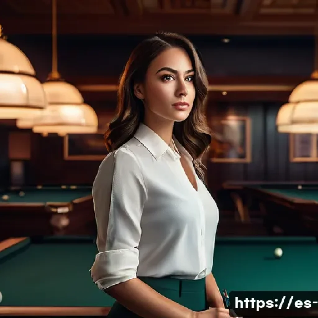 당구 동호회 운영법 - **Prompt 1: The Entrepreneur's Vision for a Unique Billiards Club**
    "A vibrant, medium shot of a...