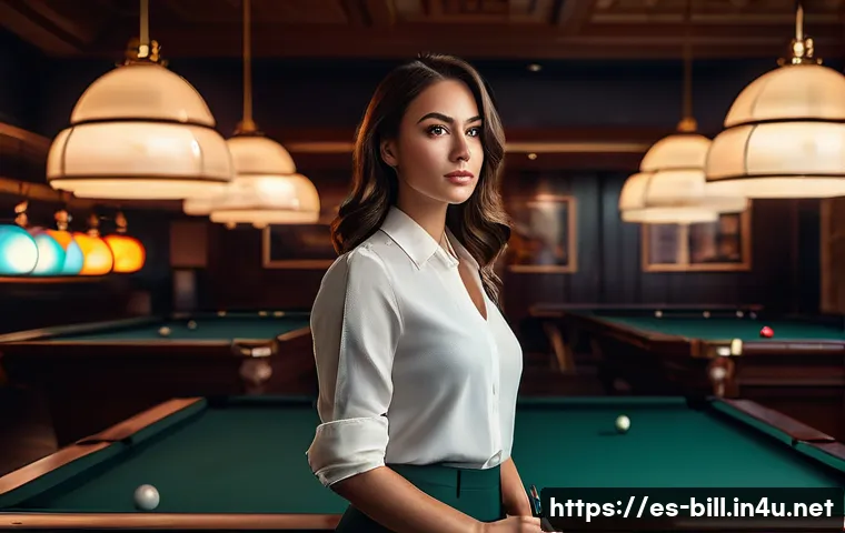 당구 동호회 운영법 - **Prompt 1: The Entrepreneur's Vision for a Unique Billiards Club**
    "A vibrant, medium shot of a...